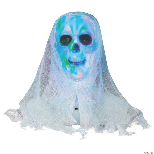 Lightshow Skull Bust White Fac