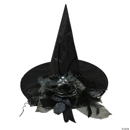 Witch Hat With Flowers