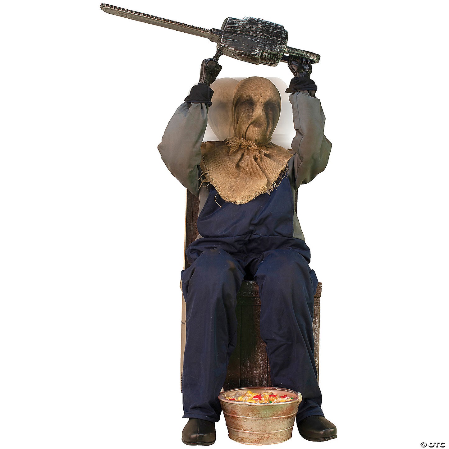 Chainsaw Greeter Animated Prop