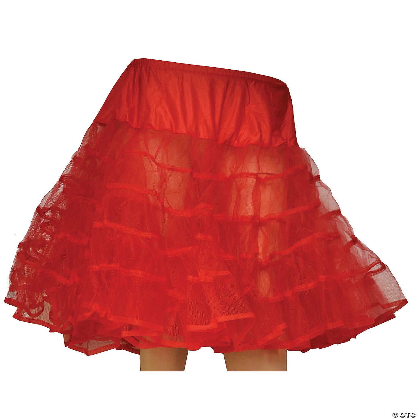 Knee-Length Petticoat-White