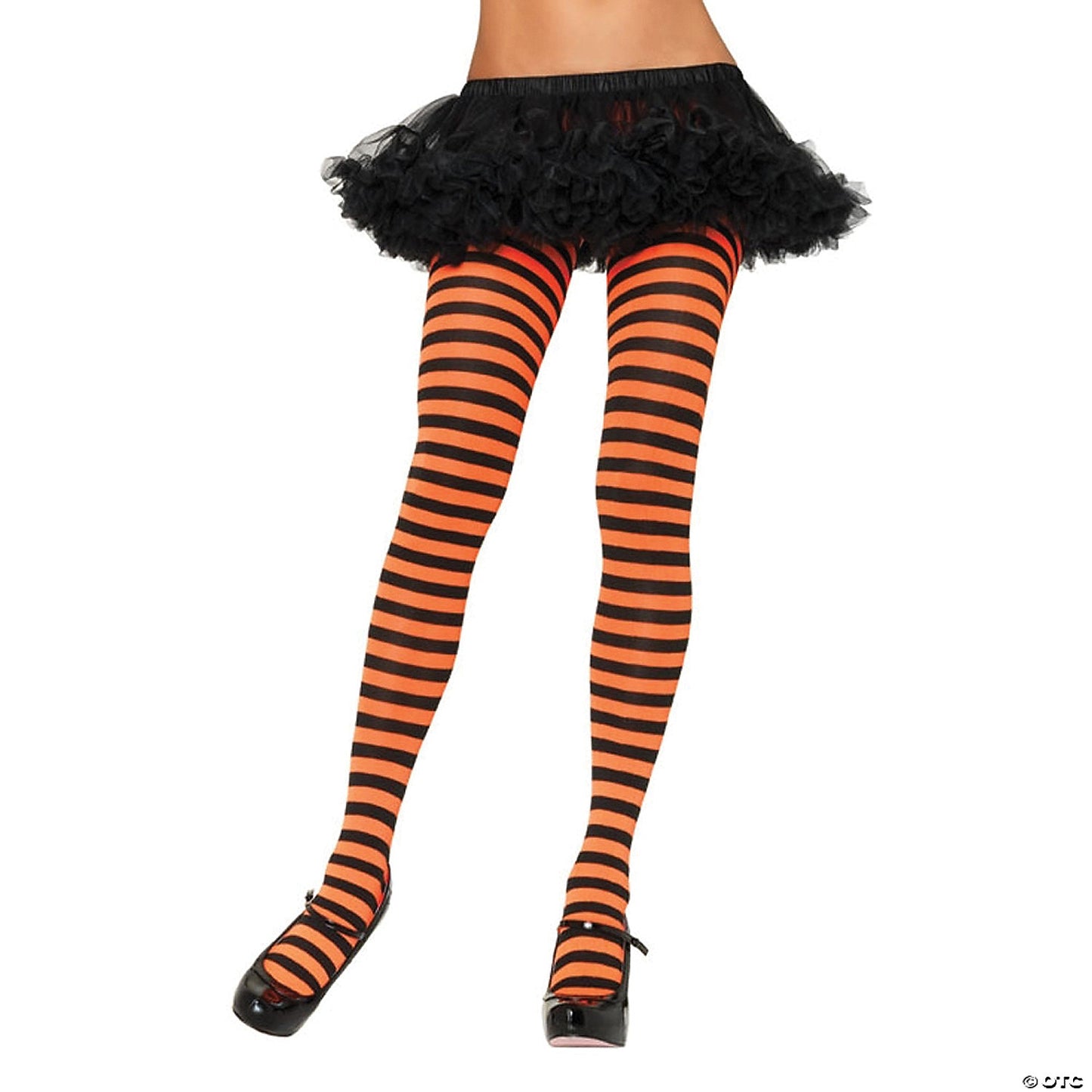 Women's Nylon Striped Tights