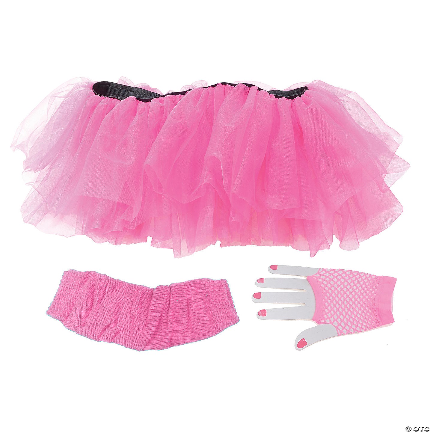 Women's 80s Neon Tutu Costume Kit