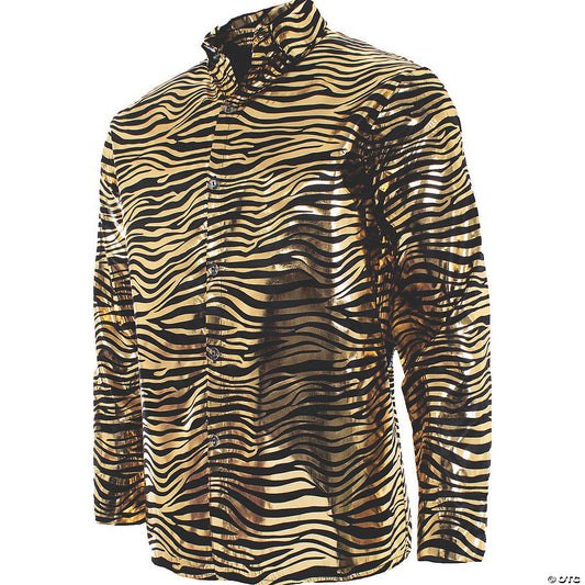 Adults Gold Tiger Shirt - One Size Fits Most