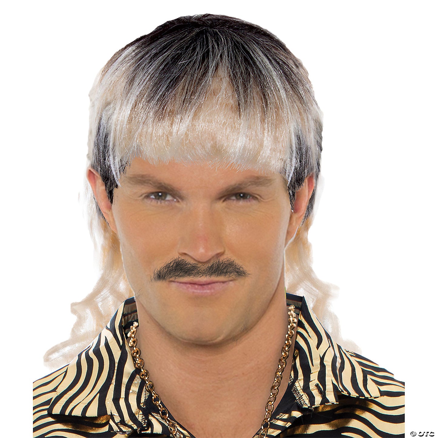 Adult Hombre Mullet Wig