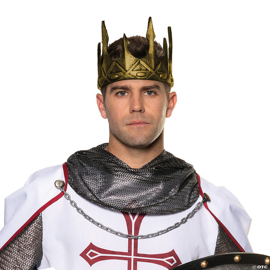 Adults King Crown Costume Accessory