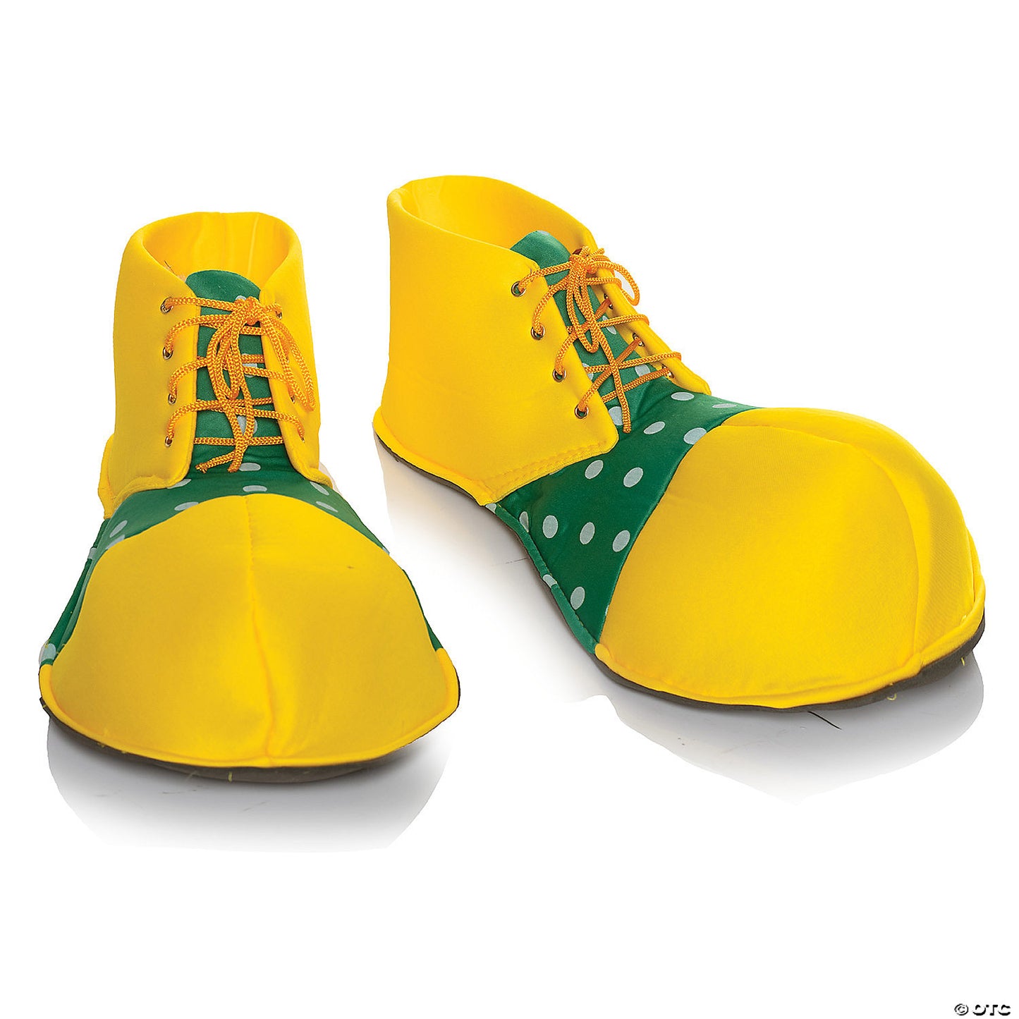 Adults Yellow Clown Shoes Costume Accessory