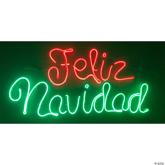 Lighted Feliz Navidad Sign