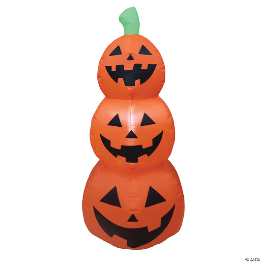 Inflatable Pumpkin Stack 4 Ft